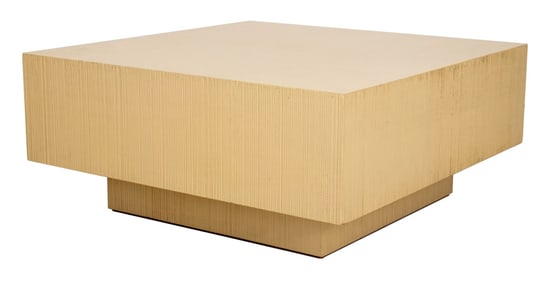 Jeb Jones "Block" Hardwood Coffee Table