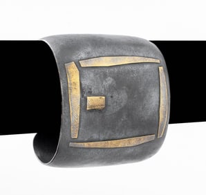 Lisa Ceccorulli 22K Gold & Sterling Silver Cuff