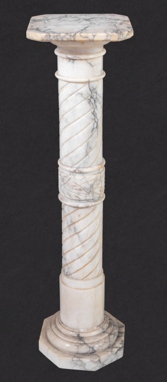 Italian Alabaster Pedestal (1 of 4)