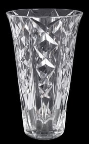 St. Louis Cut Glass Flared Vase