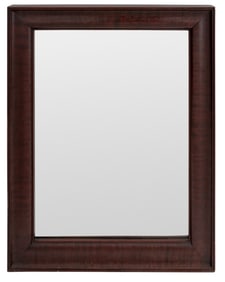 Classical Style Mahogany Cushion Mirror