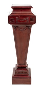 Louis XVI Style Mahogany Pedestal
