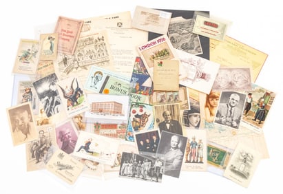 Advertising and Receipts Ephemera, 45