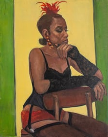 Penny Purpura "Reverie" Oil on Canvas