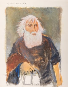 Michael Paraskevas "Ivan Boesky" Acrylic, 1989
