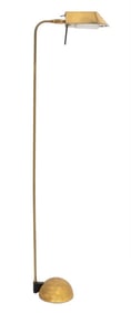 Cedric Hartman Style Modern Brass Floor Lamp