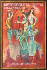 After Marc Chagall Carmen Lithograph Poster, 1966
