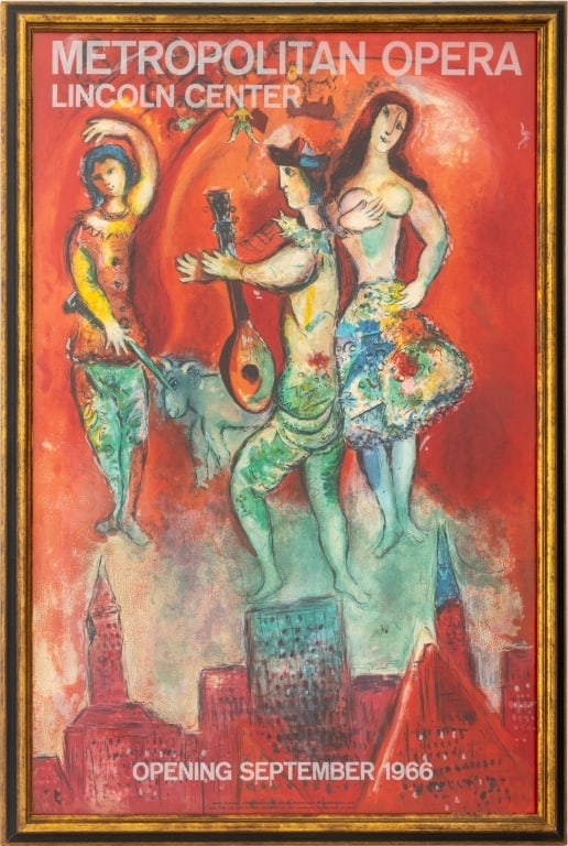 After Marc Chagall Carmen Lithograph Poster, 1966 (1 of 7)