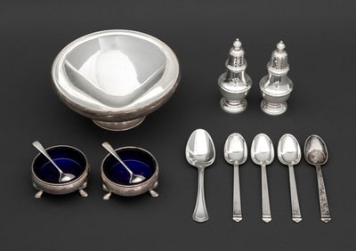 Tiffany & Co. Sterling Silver Tableware, 12 Pcs.