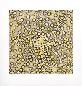 Ross Bleckner "Insertion Sequence" Etching