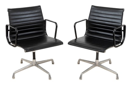 Eames for Herman Miller Executive Chairs, Pair