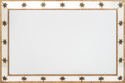 Hollywood Regency Starburst Motif Giltwood Mirror