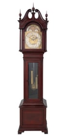 Tiffany & Co. Mahogany Longcase Clock