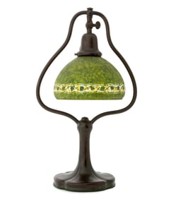Handel Mosserine Table Lamp, ca. 1920