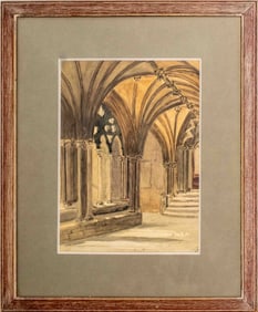 H.S.W. "Prior's Gate" Watercolor