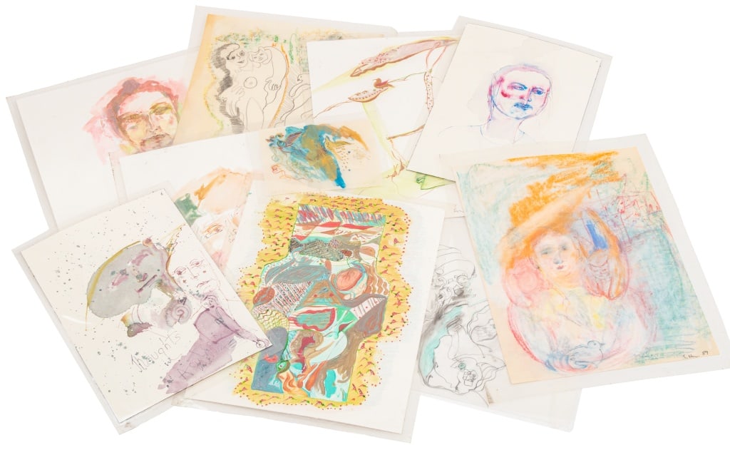 Eva Bouzard-Hui Surrealist Mixed Media, 10 (1 of 14)