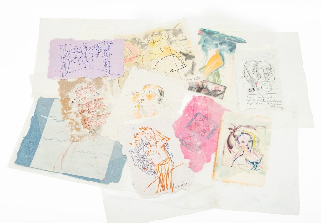 Eva Bouzard-Hui Surrealist Mixed Media, 10 (1 of 14)