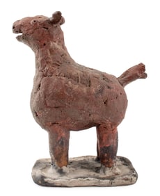 Louis Mendez Horse Stoneware Sculpture