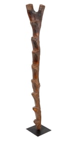 African Dogon Granary Ladder
