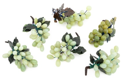 Chinese Jade Grape Bunches, 6