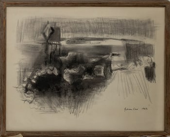 Julian Edwin Levi "Napeague" Charcoal, 1962