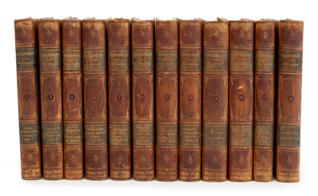 Shakespeare's Works Friendly Edition, 12 Vols.