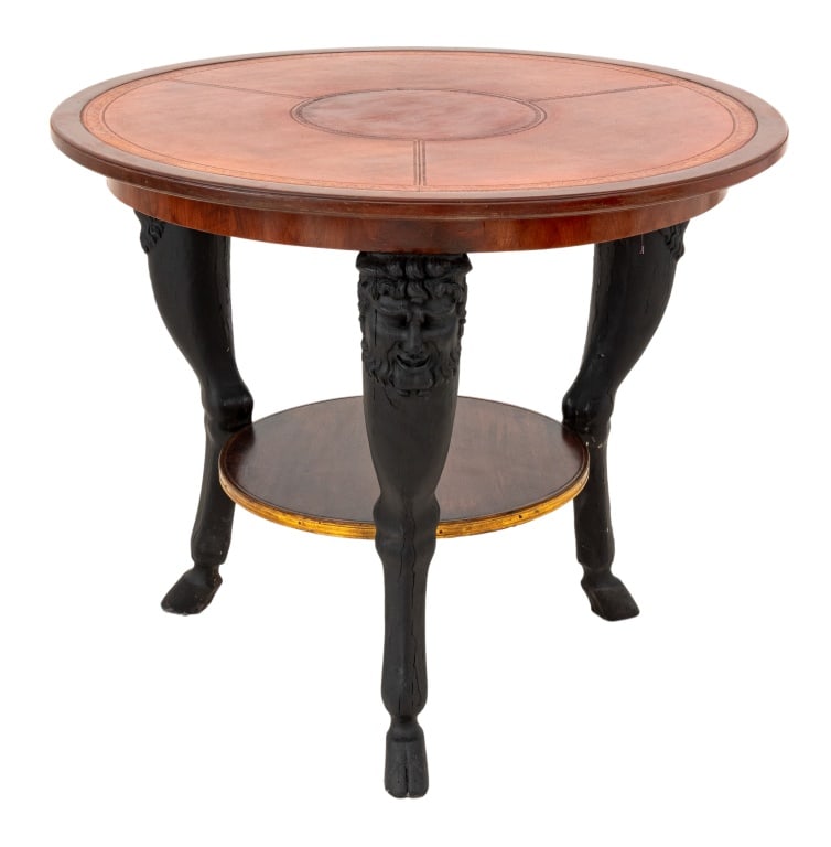 Neoclassical Style Mahogany Occasional Table (1 of 5)