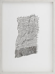 Jennie C. Jones Untitled Woven Metal Sculpture