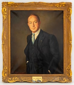 George Leon Camarero "Felix Lilienthal, Sr." Oil