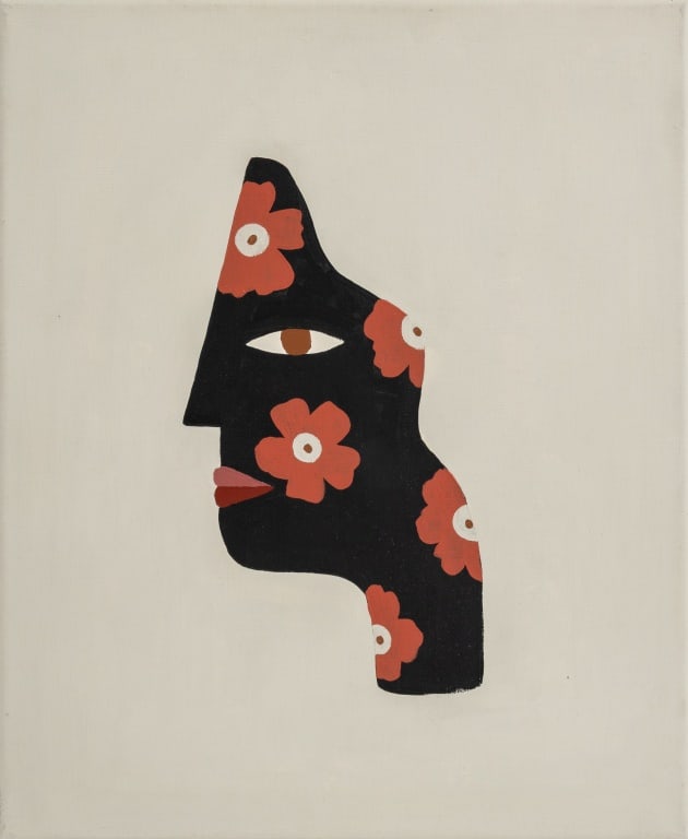 Madi "Flowers Introspection" Acrylic on Canvas (1 of 6)