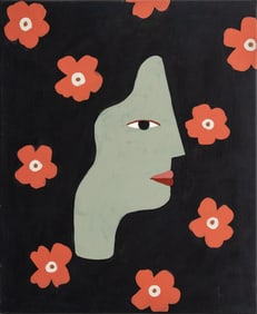 Madi "Flowers Dream" Acrylic on Canvas, 2020