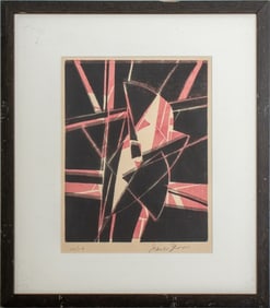 Irene Zevon Untitled Lithograph in Colors