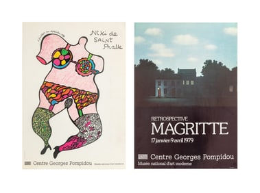 Centre Georges Pompidou Exhibition Posters, 2