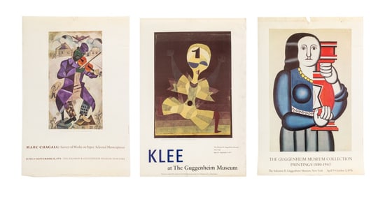Guggenheim Museum Exhibition Posters, 3
