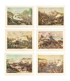 Kurz & Allison Civil War Chromolithographs, 6