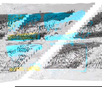 Elfi Schuselka Comic Panel Mixed Media