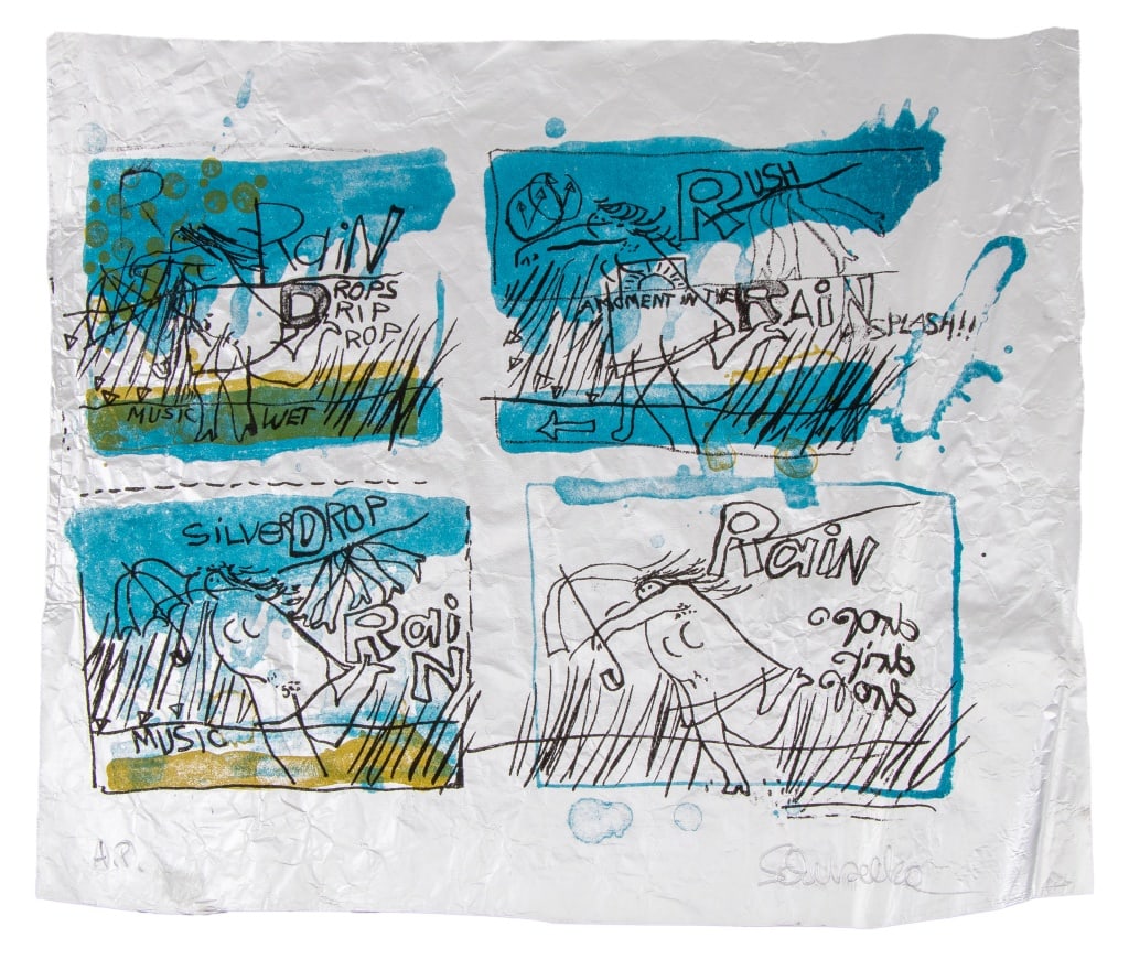 Elfi Schuselka Comic Panel Mixed Media (1 of 6)