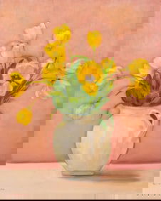 Penny Purpura Bouquet of Tulips Still Life Oil