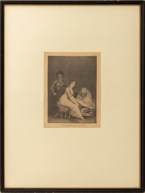 Francisco de Goya "Ruega por Ella" Etching