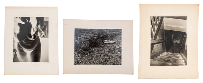 Ka-Kwong Hui Nude Figure Studies Silver Prints, 3