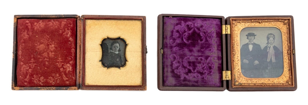 Portrait Tintypes, 19th C., 2 (1 of 6)