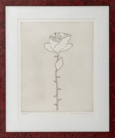 Mark Podwal "Jerusalem in my Heart" Etching, 2001