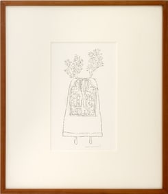 Mark Podwal "Tree of Life" Ink on Paper, 1995