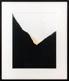 Illegibly Signed "Light & Darkness..." Photograph