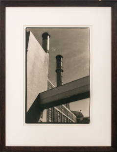 Jefferson Hayman "Alphabet City" Silver Print: Jefferson Hayman (American, b. 1969), "Alphabet City", Gelatin Silver Print, apparently unsigned, ebonized wood frame. Image: 11.75" H x 8" W; frame: 18.5" H x 14.5" W. Provenance: From a New York Cit