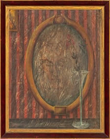 Charles Blum Still Life with Mirror Oil, 1951