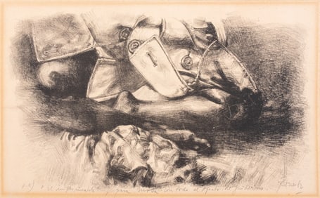 Roux "El Permeable" Lithograph