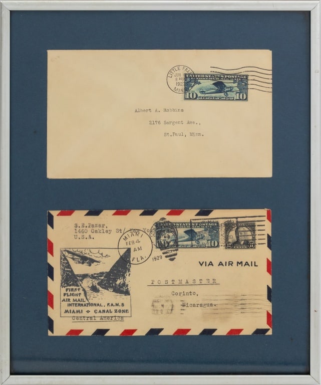 Early United States Airmail Envelopes, 2 (1 of 5)