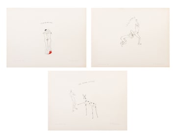 Metka Krasovec Erotica Lithographs, 3