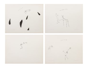 Metka Krasovec Figural Composition Lithographs, 4